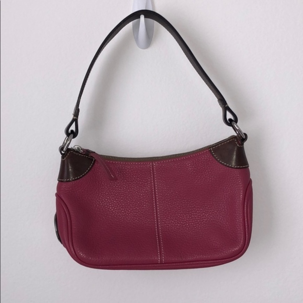 Pink Dooney & Bourke All Weather Shoulder Bag